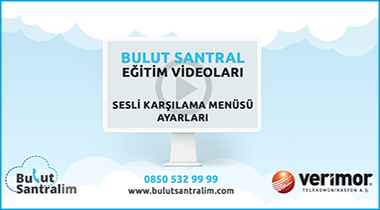 Sesli Karşılama Menüsü Ayarları